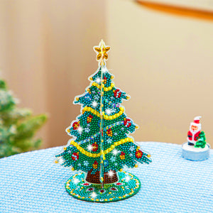 DIY Diamonds Painting Ornament Christmas Tree Special-shaped Drill Art (SS03)
