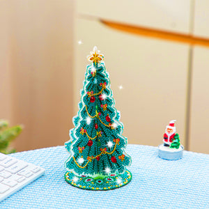 DIY Diamonds Painting Ornament Christmas Tree Special-shaped Drill Art (SS04)