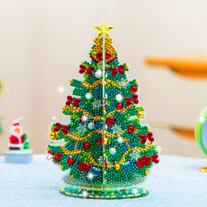 DIY Diamonds Painting Ornament Christmas Tree Special-shaped Drill Art (SS01)