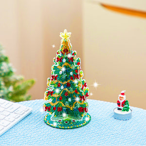 DIY Diamonds Painting Ornament Christmas Tree Special-shaped Drill Art (SS01)