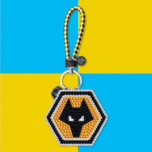 Load image into Gallery viewer, DIY Diamonds Painting Keychain Wolves Football Club Badge Art Crafts (YS0105)
