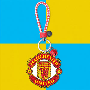 DIY Diamonds Painting Keychain Football Club Badge Handmade Art Gift (YS0106)