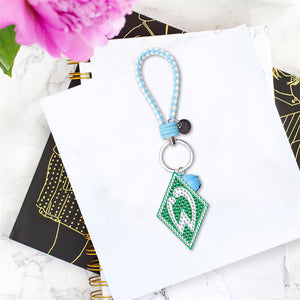 DIY Diamonds Painting Keychain Werder Bremen Football Club Badge Crafts (YS0107)