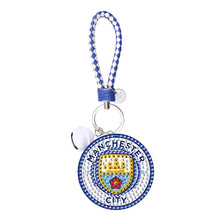 Load image into Gallery viewer, DIY Diamonds Painting Keychain Football Club Badge Handmade Art Gift (YS0108)
