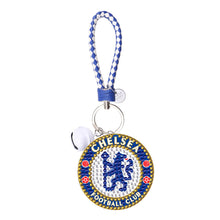 Load image into Gallery viewer, DIY Diamonds Painting Keychain Chelsea Football Club Badge Art Crafts (YS0109)
