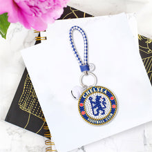 Load image into Gallery viewer, DIY Diamonds Painting Keychain Chelsea Football Club Badge Art Crafts (YS0109)
