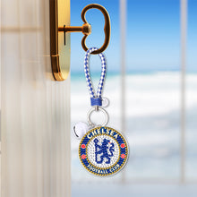 Load image into Gallery viewer, DIY Diamonds Painting Keychain Chelsea Football Club Badge Art Crafts (YS0109)
