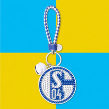 Load image into Gallery viewer, DIY Diamonds Painting Keychain Schalke 04 Football Club Badge Art Craft (YS0110)
