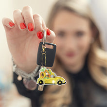 Load image into Gallery viewer, 12pcs Key Ring Art Crafts DIY Diamonds Drawing Keychain Handmade Bag Accessories
