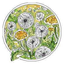 Load image into Gallery viewer, Joy Sunday Dandelion (23*23CM) 14CT 2 Stamped Cross Stitch
