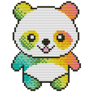 Joy Sunday Bear (13*15CM) 14CT 2 Stamped Cross Stitch
