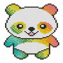 Load image into Gallery viewer, Joy Sunday Bear (13*15CM) 14CT 2 Stamped Cross Stitch
