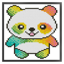 Load image into Gallery viewer, Joy Sunday Bear (13*15CM) 14CT 2 Stamped Cross Stitch
