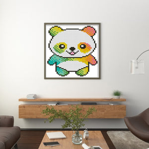 Joy Sunday Bear (13*15CM) 14CT 2 Stamped Cross Stitch