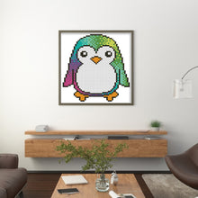 Load image into Gallery viewer, Joy Sunday Penguin (14*15CM) 14CT 2 Stamped Cross Stitch
