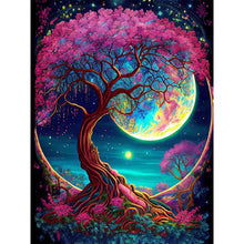 Load image into Gallery viewer, Tree (40*50CM) 11CT 3 Stamped Cross Stitch
