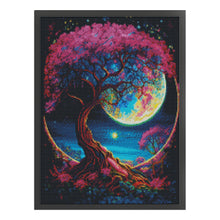 Load image into Gallery viewer, Tree (40*50CM) 11CT 3 Stamped Cross Stitch
