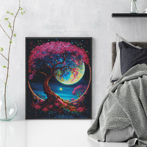 Tree (40*50CM) 11CT 3 Stamped Cross Stitch