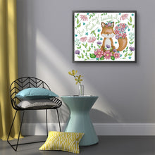Load image into Gallery viewer, Joy Sunday Fox (35*31CM) 14CT 2 Stamped Cross Stitch
