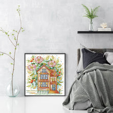 Load image into Gallery viewer, Joy Sunday Rose (29*32CM) 14CT 2 Stamped Cross Stitch
