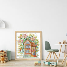Load image into Gallery viewer, Joy Sunday Rose (29*32CM) 14CT 2 Stamped Cross Stitch
