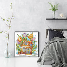 Load image into Gallery viewer, Joy Sunday Tulip (29*34CM) 14CT 2 Stamped Cross Stitch
