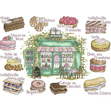 Load image into Gallery viewer, Joy Sunday Dessert (40*32CM) 14CT 2 Stamped Cross Stitch
