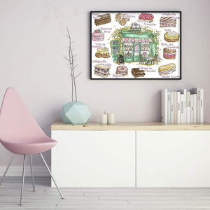 Joy Sunday Dessert (40*32CM) 14CT 2 Stamped Cross Stitch