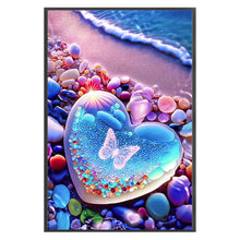 Load image into Gallery viewer, Beach Stone (42*60CM) 11CT 3 Stamped Cross Stitch
