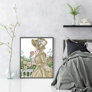 Joy Sunday Beauty (28*36CM) 14CT 2 Stamped Cross Stitch
