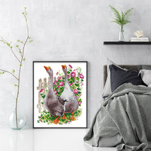Load image into Gallery viewer, Joy Sunday Goose (38*46CM) 14CT 2 Stamped Cross Stitch
