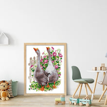Load image into Gallery viewer, Joy Sunday Goose (38*46CM) 14CT 2 Stamped Cross Stitch

