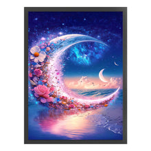 Load image into Gallery viewer, Beach Moon Flower (40*56CM) 11CT 3 Stamped Cross Stitch
