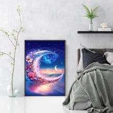 Load image into Gallery viewer, Beach Moon Flower (40*56CM) 11CT 3 Stamped Cross Stitch
