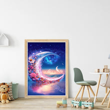 Load image into Gallery viewer, Beach Moon Flower (40*56CM) 11CT 3 Stamped Cross Stitch

