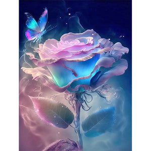 Rose (40*50CM) 11CT 3 Stamped Cross Stitch