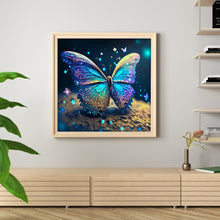 Load image into Gallery viewer, Butterfly (40*40CM) 11CT 3 Stamped Cross Stitch
