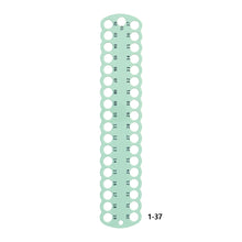 Load image into Gallery viewer, 3pcs Cross Stitch Thread Holder PC 37-Hole for DIY Sewing Storage (Green)
