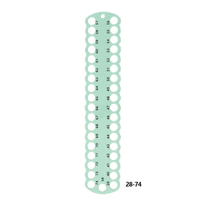 3pcs Cross Stitch Thread Holder PC 37-Hole for DIY Sewing Storage (Green)