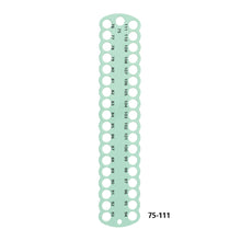 Load image into Gallery viewer, 3pcs Cross Stitch Thread Holder PC 37-Hole for DIY Sewing Storage (Green)
