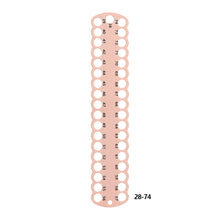 Load image into Gallery viewer, 3pcs Cross Stitch Thread Holder PC 37-Hole for DIY Sewing Storage (Beige)
