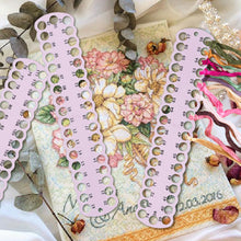 Load image into Gallery viewer, 3pcs Cross Stitch Thread Holder PC 37-Hole for DIY Sewing Storage (Light Purple)
