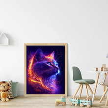 Load image into Gallery viewer, Cat (40*50CM) 11CT 3 Stamped Cross Stitch

