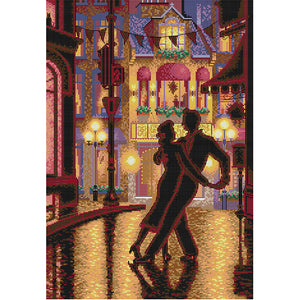 Joy Sunday Tango (37*50CM) 14CT 2 Stamped Cross Stitch