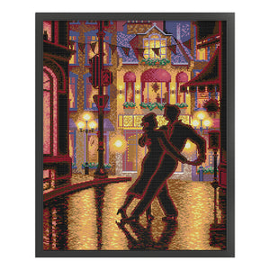Joy Sunday Tango (37*50CM) 14CT 2 Stamped Cross Stitch