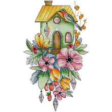 Load image into Gallery viewer, Joy Sunday Tulip (20*33CM) 14CT 2 Stamped Cross Stitch
