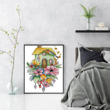 Load image into Gallery viewer, Joy Sunday Tulip (20*33CM) 14CT 2 Stamped Cross Stitch
