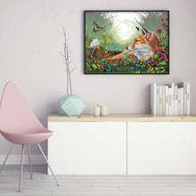 Load image into Gallery viewer, Joy Sunday Fox (54*42CM) 14CT 2 Stamped Cross Stitch
