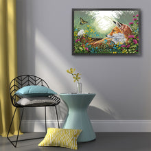 Load image into Gallery viewer, Joy Sunday Fox (54*42CM) 14CT 2 Stamped Cross Stitch
