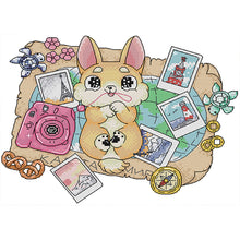 Load image into Gallery viewer, Joy Sunday Dog (30*23CM) 14CT 2 Stamped Cross Stitch
